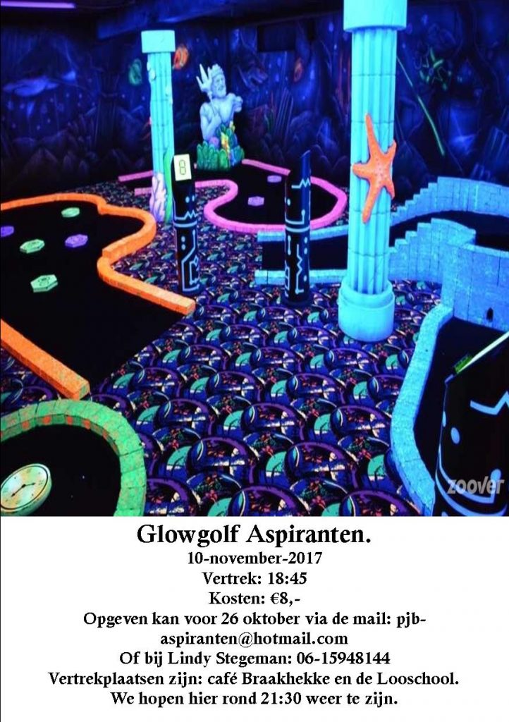 Poster Glowgolf november 2017 2.0
